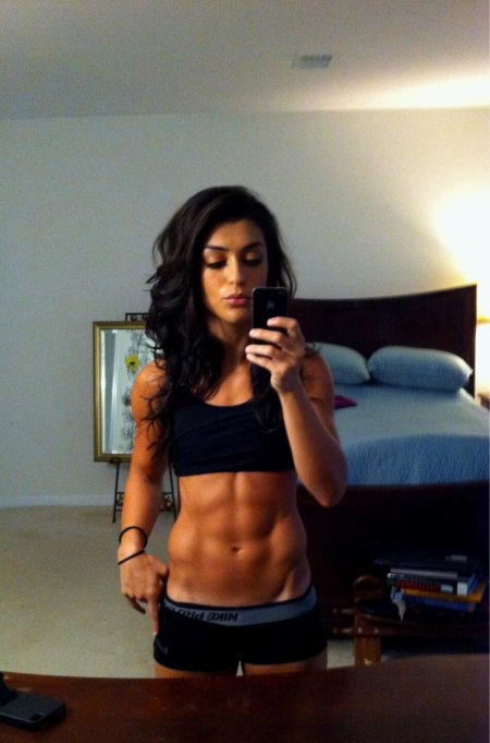 Пресс девушек