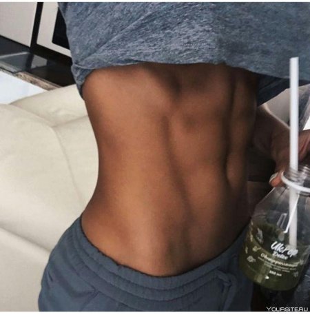 Пресс девушек