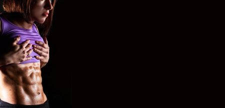 Пресс красивый