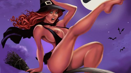 Ведьма порно
