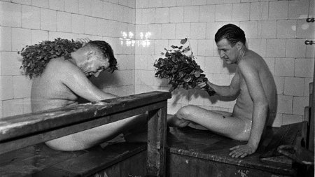 Мужская баня ссср