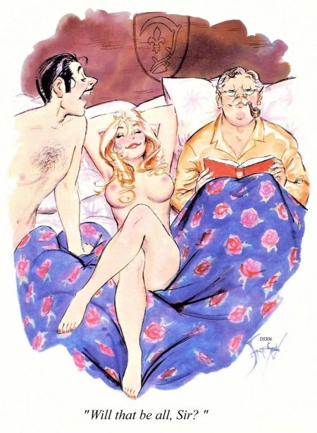 Эротическая карикатура