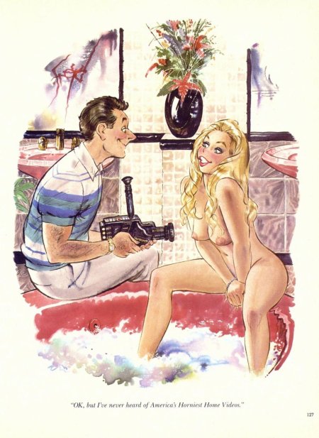 Эротическая карикатура