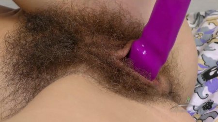 Длинные волосы волосатая киска