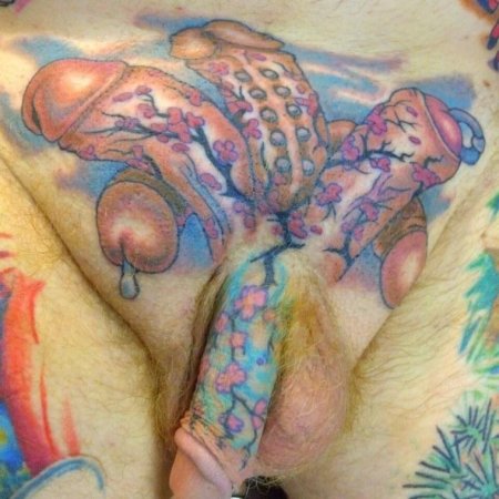 Интимная татуировка