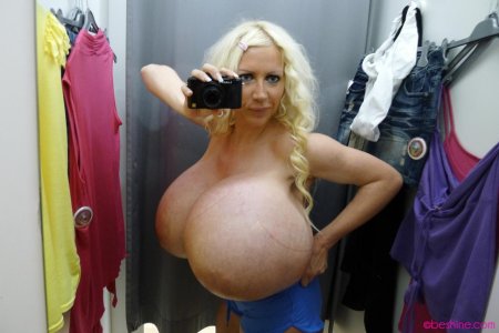 Большие надутые сиськи