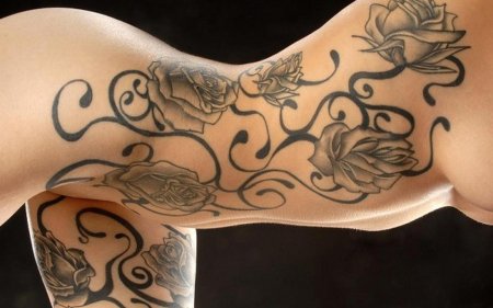 Женские эротические татуировки