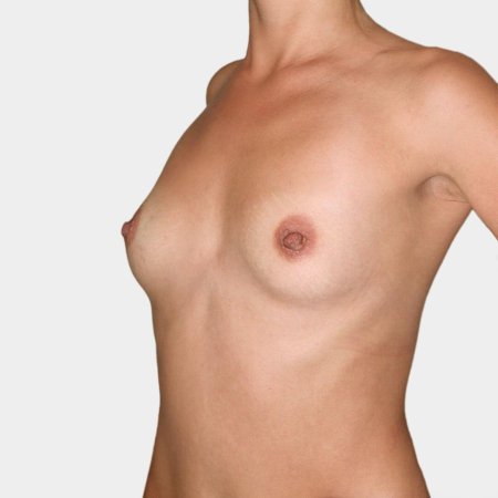 Грудь 0 размера голая