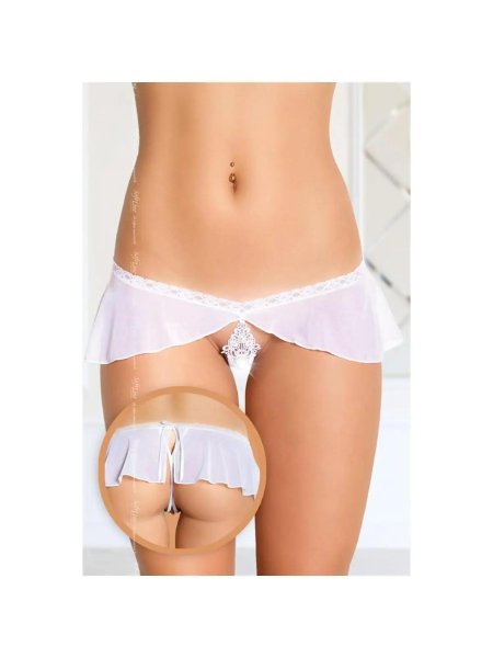 Трусики с прорезью softline артикул 240227 591 5 m l бел