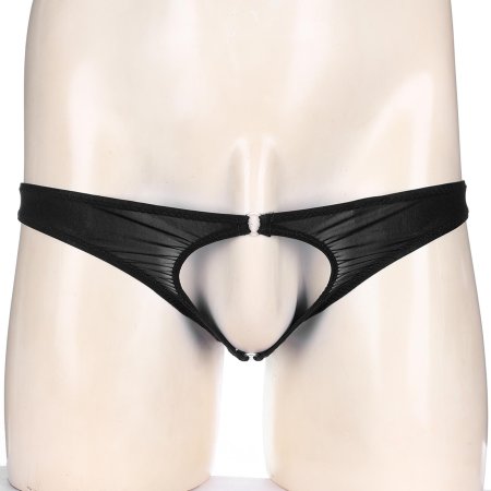 Латексные стринги мужские с членом