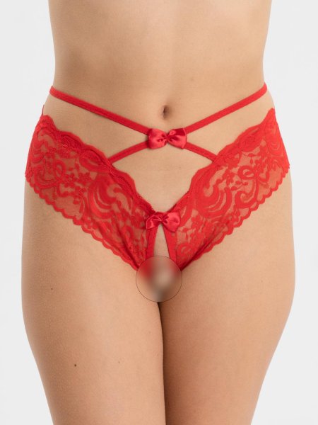 Женские трусы с разрезом