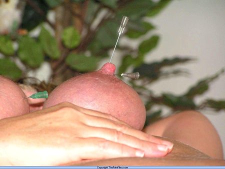 Бдсм прокалывание сисек