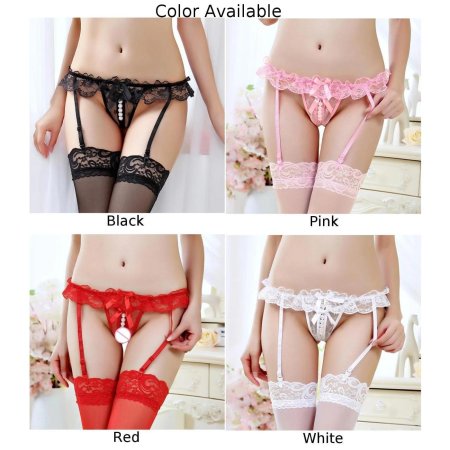 Пояс для чулок эротический нижнее белье