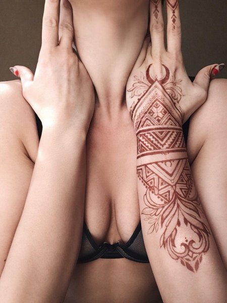 Мехенди тату