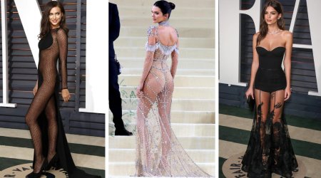 Платье одетое на голое тело