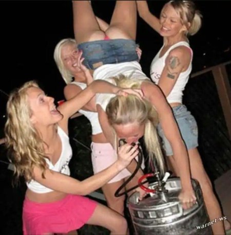 Тусовка с пивом