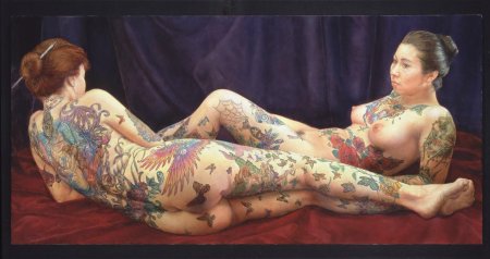 Тату на теле