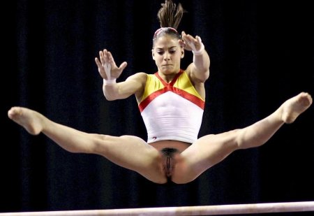 Засветы писек у спортсменок