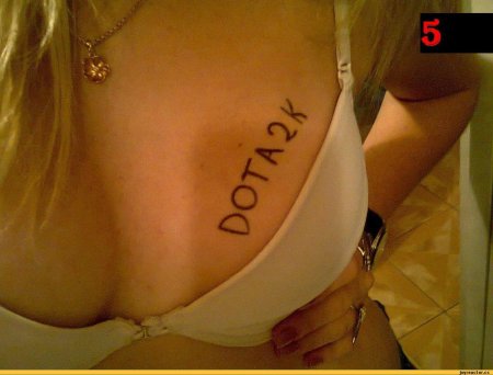 Надписи на груди