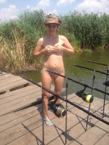 Рыбалка девушка
