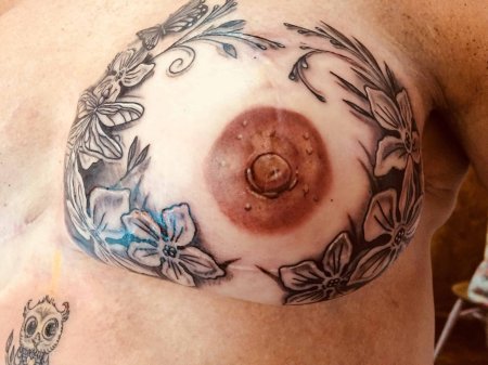 Тату сосков