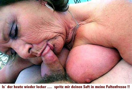 Старуха минет