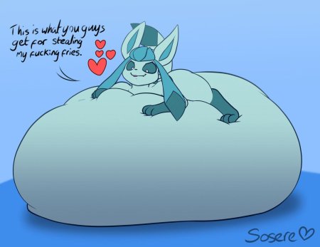 Покемон vaporeon belly
