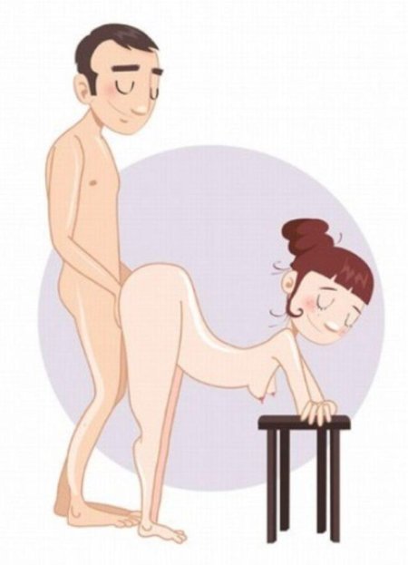 Камасутра поза догги стал