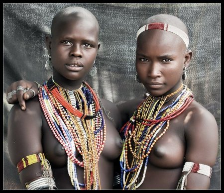 Эфиопские девочки голые