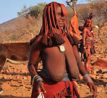 Племя химба девушки грудь