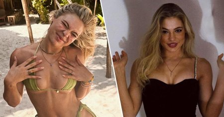 Jutta leerdam в купальнике