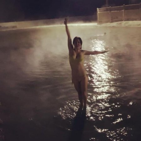 Крещенские купания голые