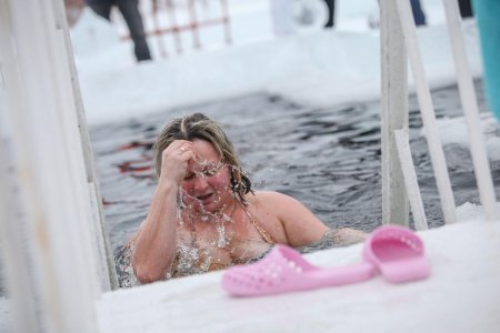 Купание на крещение