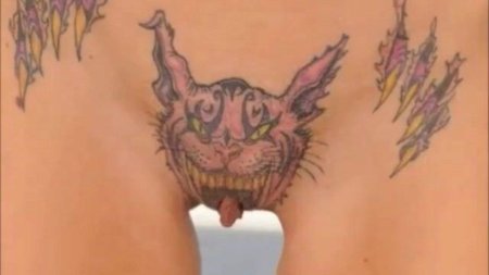 Женские интим тату