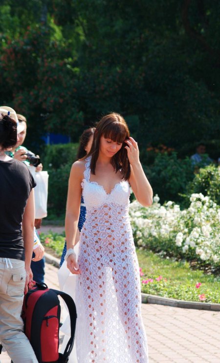 Платье крючком