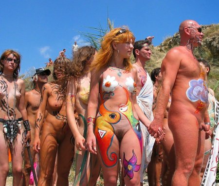 Бодиарт нудистов