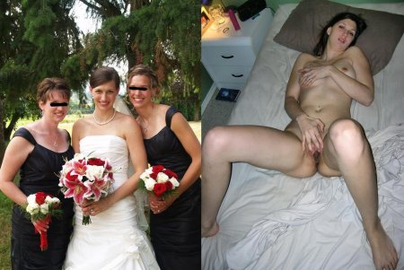 Обнажения на свадьбе
