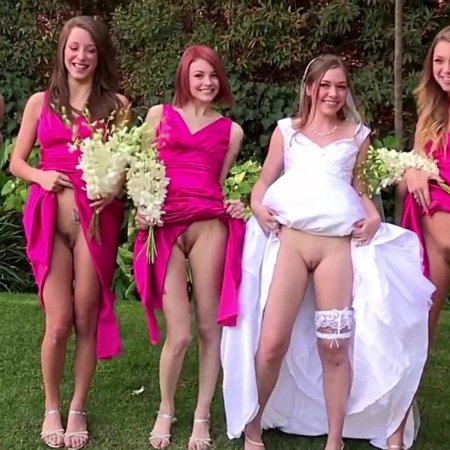 Невеста без трусов