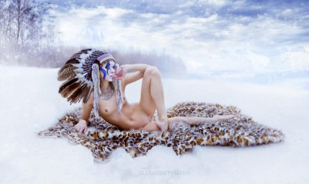 Индейские девушки голые