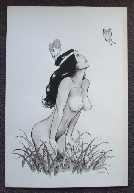 Рисунки индейцев