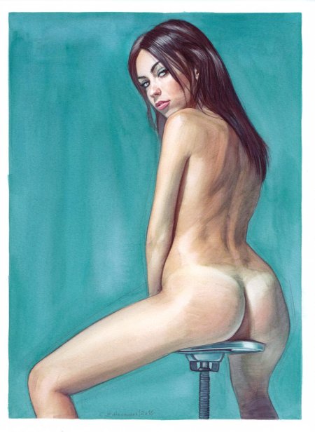 Живопись ню