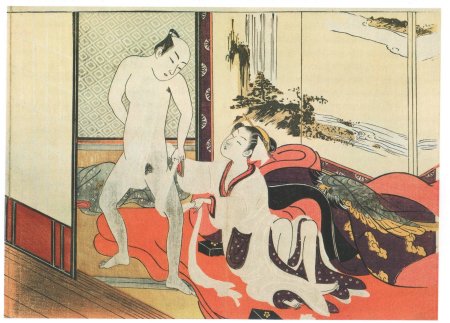 Судзуки харунобу гравюры эротические