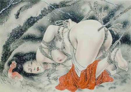 Японский художник одзума канаме шибари