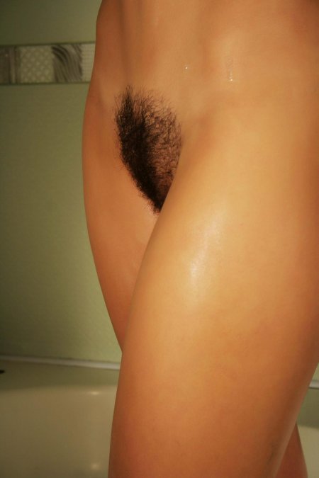 Красивый волосатый лобок