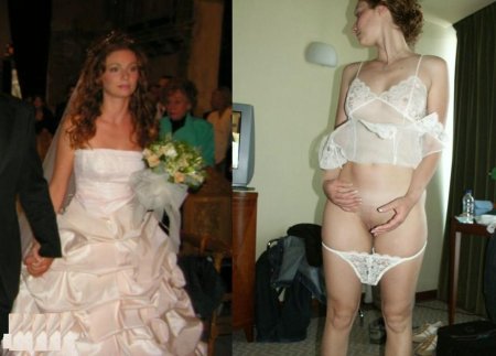 Невесты в одежде и без частное