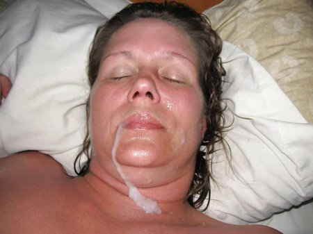 Кончают толстым на лицо