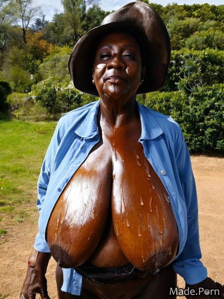 Большая грудь негритянки