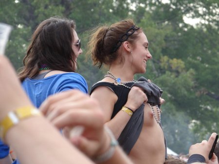 Засвет сисек