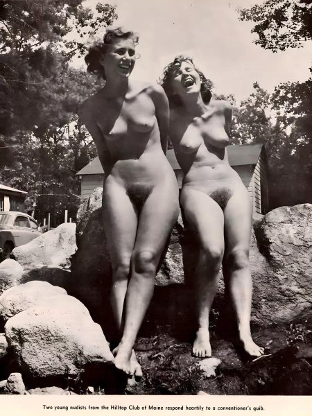 Ретро взрослые женщины нудистки