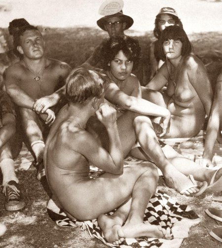 Ретро нудистские семьи